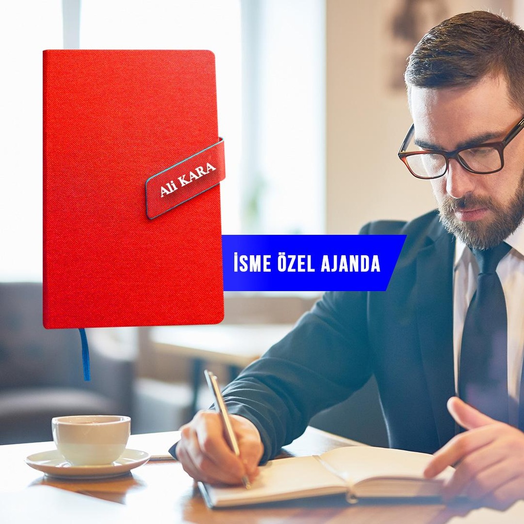 Ekinezya Kişiye Özel Premium Notluk Tarihsiz Ajanda Defter